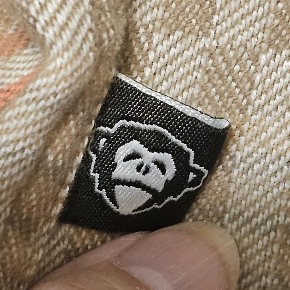 Howler Brothers Harker’s Flannel - Kempton Plaid Taupe - Men’s Medium - Picture 5 of 11